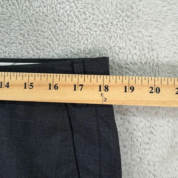 Suitsupply Brescia Trousers Mens 36x28 Grey Vitale Barberis Canonico Wool Casual - Picture 10 of 15